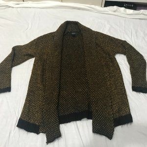 Houndstooth Sweater Cardigan